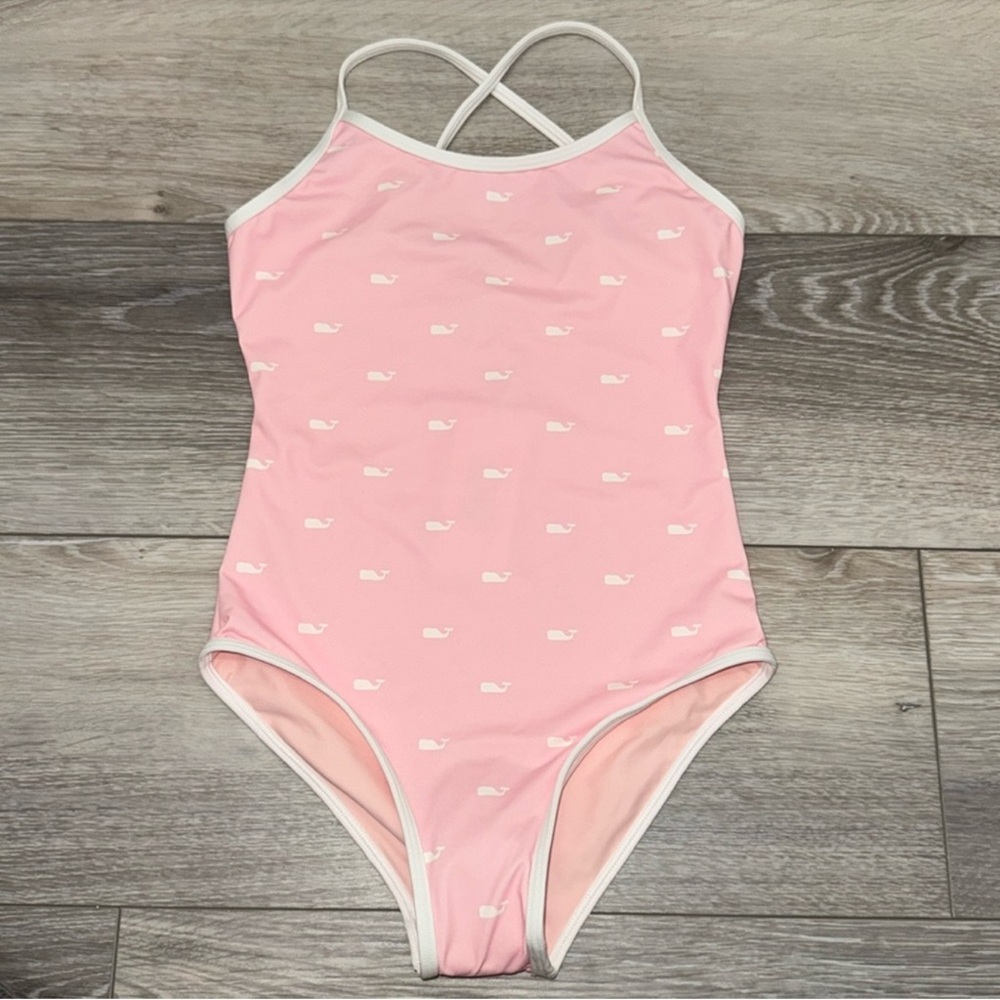 Vineyard Vines One-Piece Swimsuit Size M (10-12)